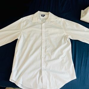 White Long Sleeve Dress Shirt